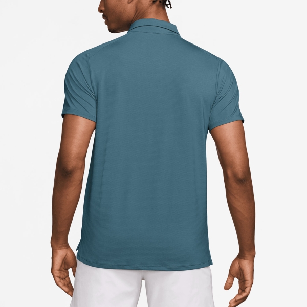 Nike Court Advantage Polo - Smokey Blue/White