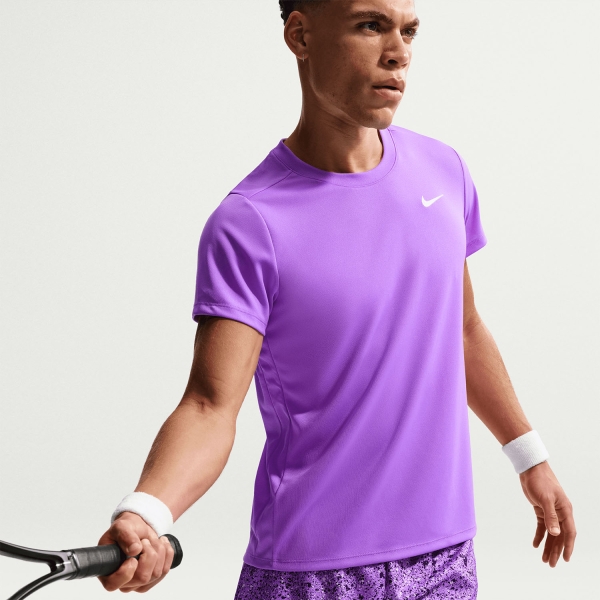 Nike Court Victory Camiseta - Bright Violet/White