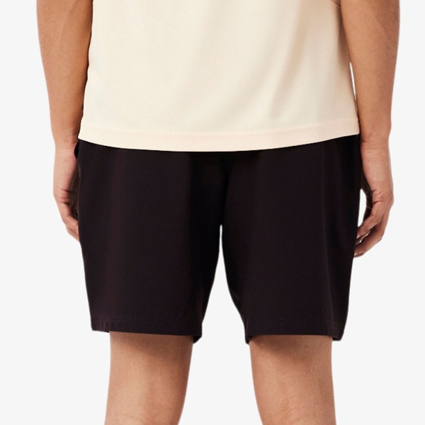 Lacoste X Novak Djokovic 9in Shorts - Marron/Blanc