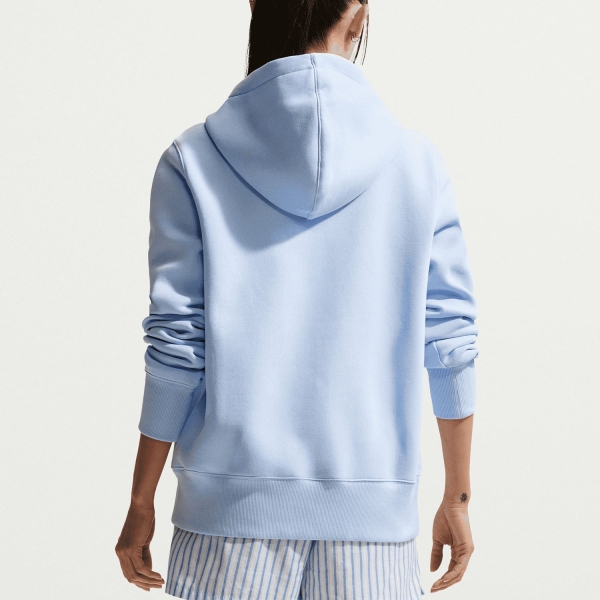 Nike Phoenix Logo Hoodie - Hydrogen Blue/Sail