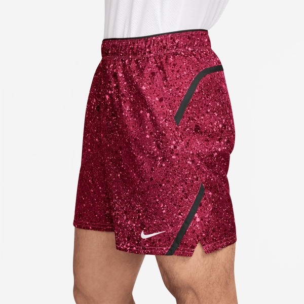Nike Court Victory AOP 7in Shorts - Team Red/White