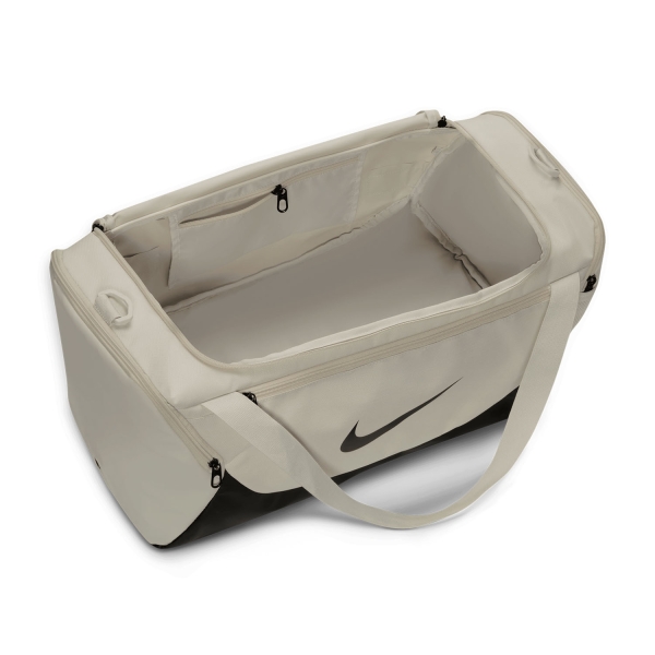 Nike Brasilia Small Duffle - Light Bone/Black