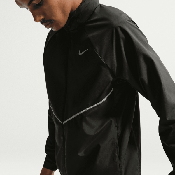 Nike Repel Miler UV Chaqueta - Black/Reflective Silver