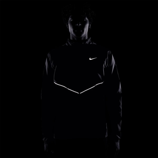 Nike Repel Miler UV Chaqueta - Midnight Navy/Reflective Silver