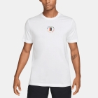 Nike Court Dri-FIT Heritage T-Shirt - White Nike Court Dri-FIT Heritage T-Shirt - White