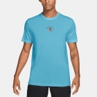 Nike Court Dri-FIT Heritage T-Shirt - Blue Gaze Nike Court Dri-FIT Heritage T-Shirt - Blue Gaze