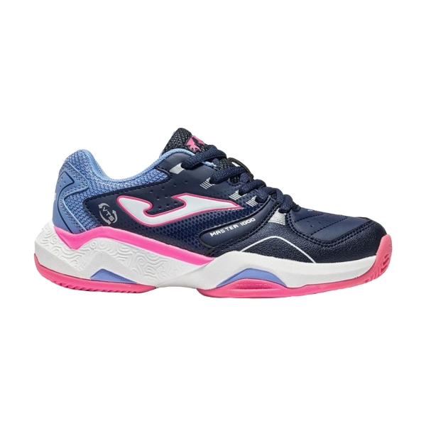 Zapatillas Padel Niños Joma Master 1000 Ninos  Navy Blue/Fuchsia JMATS2633C