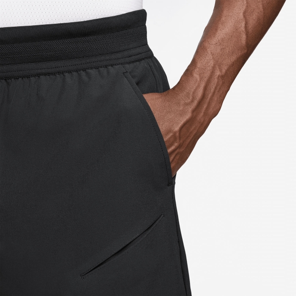 Nike Dri-FIT Court Slam 6in Shorts - Black/Mean Green/White