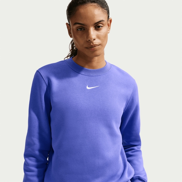 Nike Phoenix Crew Sweatshirt - Light Medium Blue/Sail