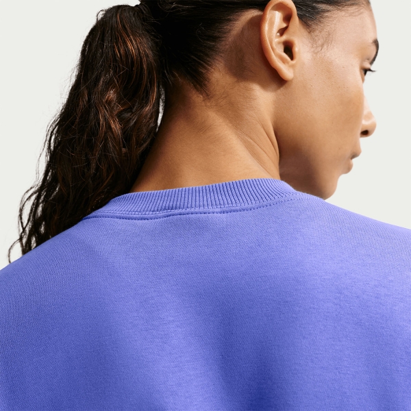 Nike Phoenix Crew Sweatshirt - Light Medium Blue/Sail