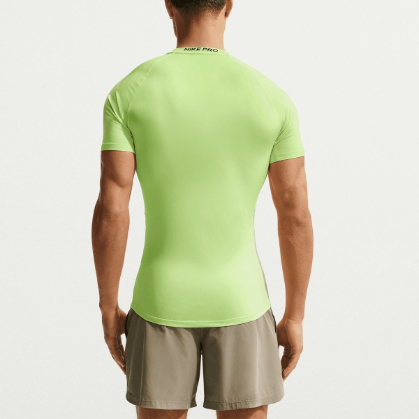 Nike Pro Camiseta - Light Liquid Lime/Black