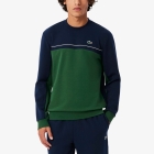 Lacoste Colorblock Felpa - Bleu Marine/Vert Lacoste Colorblock Felpa - Bleu Marine/Vert