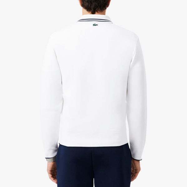 Lacoste Ultra Dry Heritage Felpa - Blanc