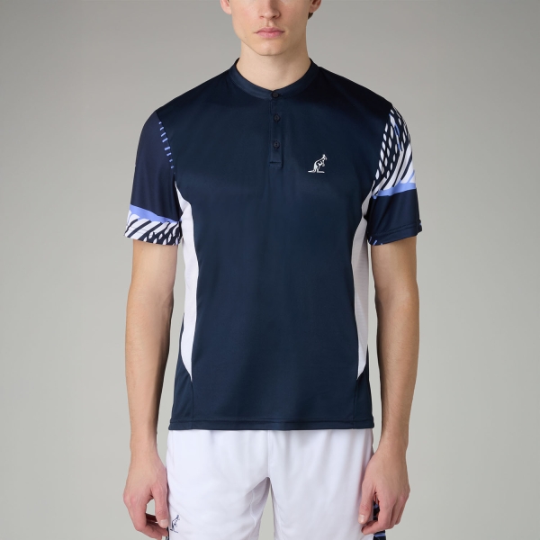 Men's Padel Polo Australian Absinth Polo  Eclipse Blue TEUPO0037194