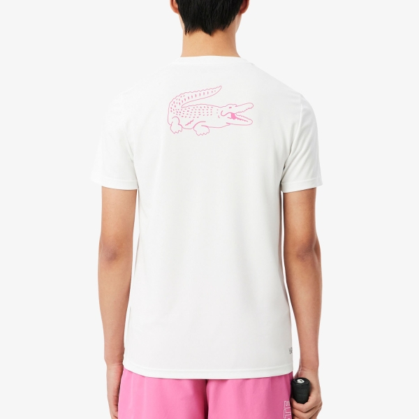 Lacoste Ultra Dry Pique Maglietta - Blanc