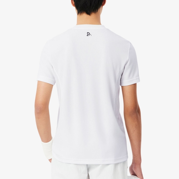 Lacoste X Novak Djokovic Camiseta - Blanc