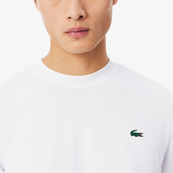 Lacoste X Novak Djokovic Camiseta - Blanc