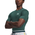 Under Armour HeatGear Compression Camiseta - Rack Green/White Under Armour HeatGear Compression Camiseta - Rack Green/White