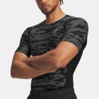 Under Armour HeatGear Printed Maglietta - Black Under Armour HeatGear Printed Maglietta - Black