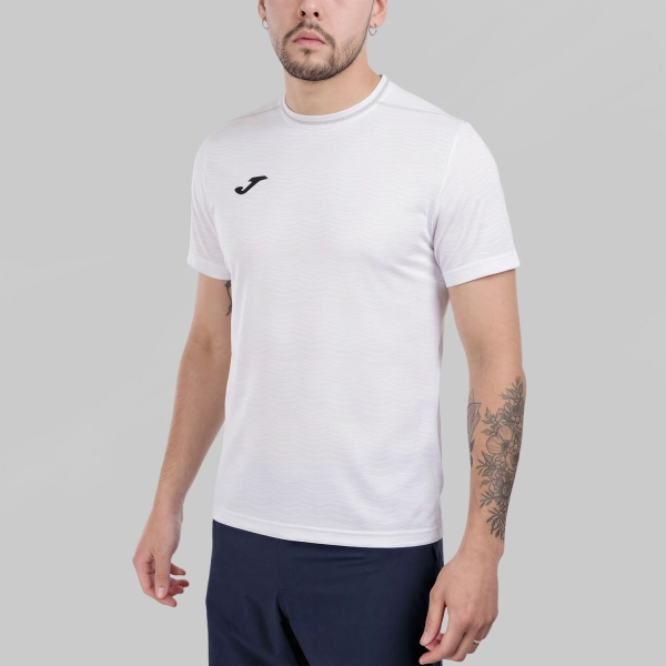 Camiseta Padel Hombre Joma Smash Camiseta  White 104453.200
