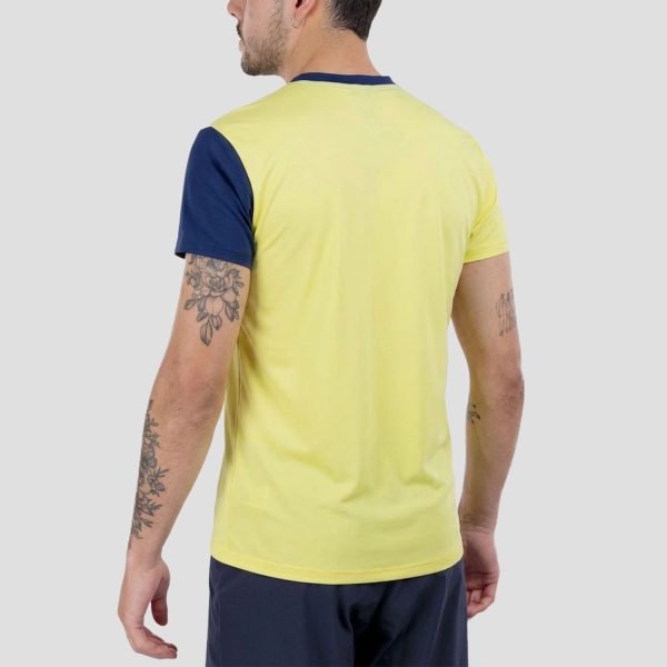 Joma Challenge Deuce Camiseta - Yellow/Navy Blue