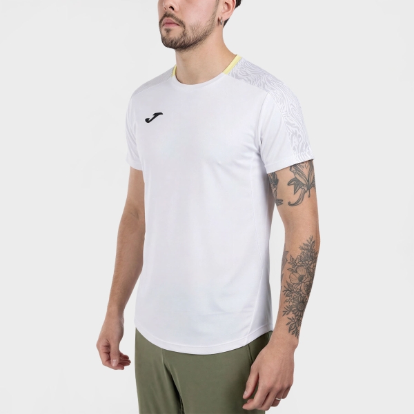 Camiseta Padel Hombre Joma Challenge Camiseta  White 105127.200