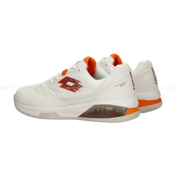 Lotto Raptor Hyperpulse 300 Clay - All White/Etruscan Red