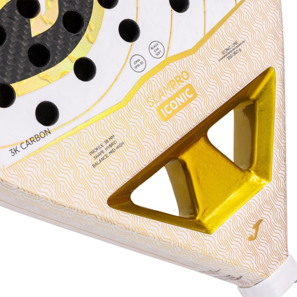 Joma Slam Pro Iconic Padel - White/Gold