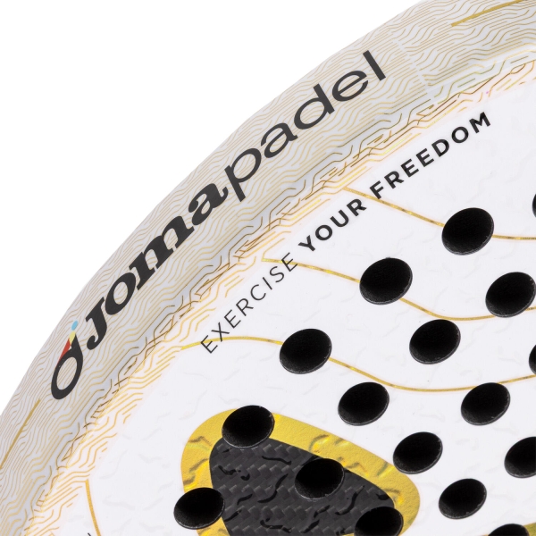 Joma Slam Pro Iconic Padel - White/Gold
