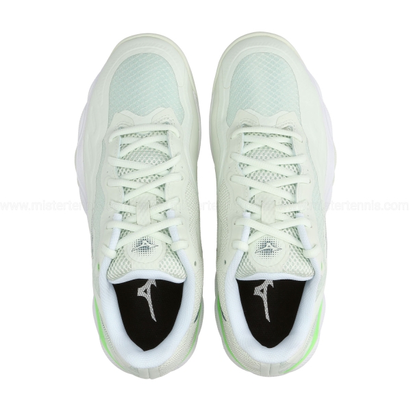 Mizuno Wave Enforce Court Padel - Phantom Green/White/Glowing Apple