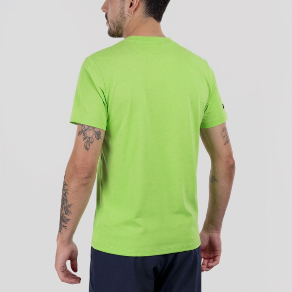 Babolat Juan Lebrón Logo Camiseta - Green/Flash