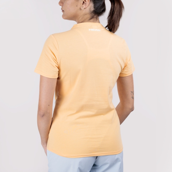 HEAD Rainbow Logo Maglietta - Apricot