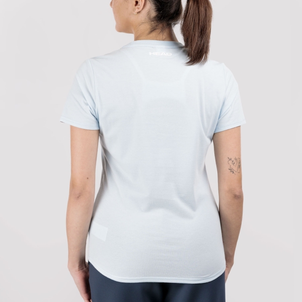 HEAD Rainbow Logo Maglietta - Light Blue