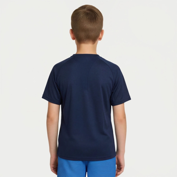 Yonex Crew Practice Pro Maglietta Bambini - Dark Navy