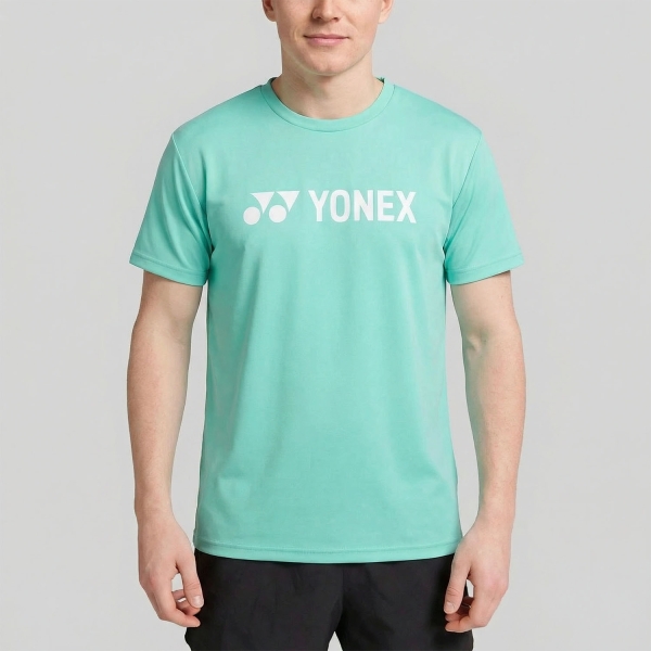 Camiseta Padel Hombre Yonex Practice Y Logo Camiseta  Clear Mint ABUPY16856CM