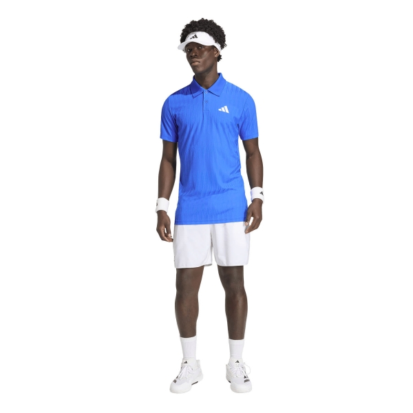 adidas CLIMACOOL+ FreeLift Polo - Glory Blue