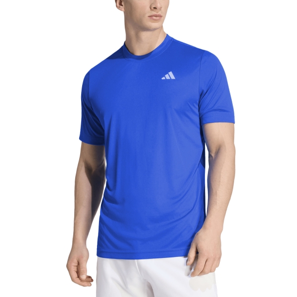 Maglietta Padel Uomo adidas Club CLIMACOOL Logo Maglietta  Glory Blue KB9726