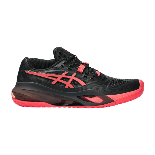 Women's Padel Shoes ASICS Gel Resolution X  Black/Sienna 1042A279001