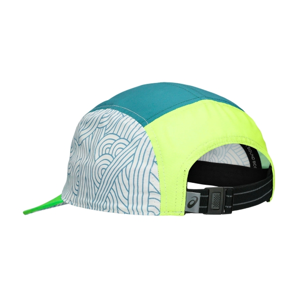 ASICS Graphic Gorra - Mistypine/Vitalgreen/Cream/Illuminate Green