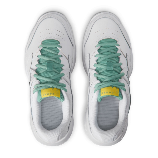 Nike Court Lite 2 Bambini - White/Dark Atomic Teal/Healing Jade