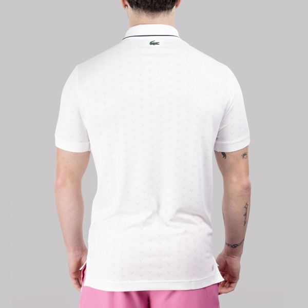 Lacoste Ultra Dry Heritage Polo - Blanc