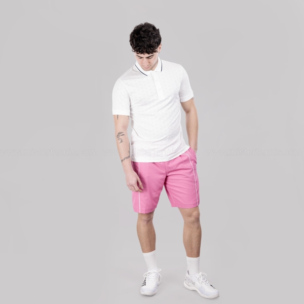 Lacoste Ultra Dry Heritage Polo - Blanc