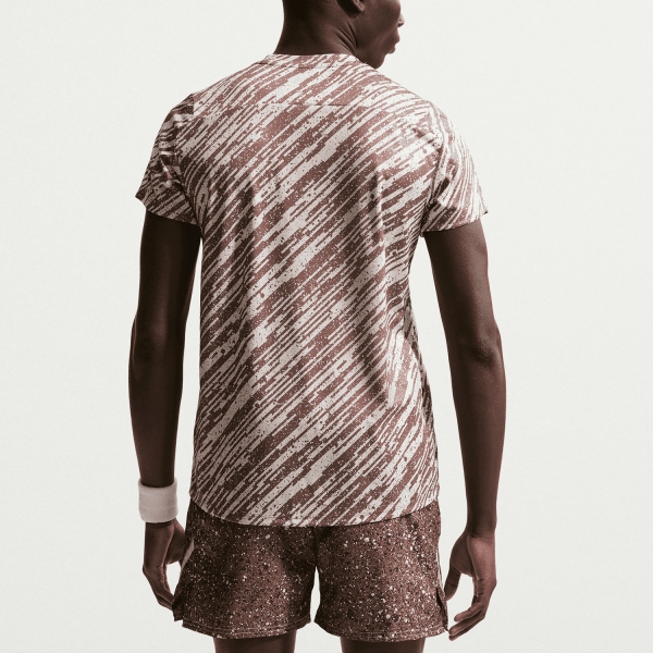 Nike Court Victory Printed T-Shirt - Platinum Violet/White