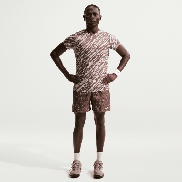 Nike Court Victory Printed T-Shirt - Platinum Violet/White