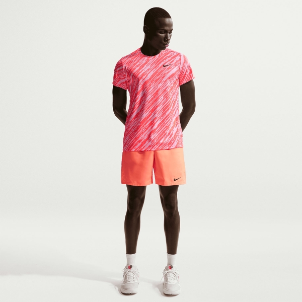 Nike Court Victory Printed Maglietta - Pink Foam/Black