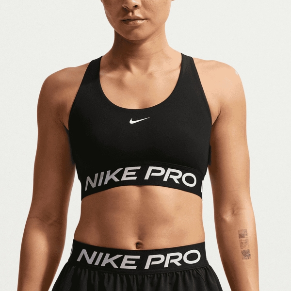 Women's Bra and Underwear Nike Pro 365 Sports Bra  Black/White IQ1035010