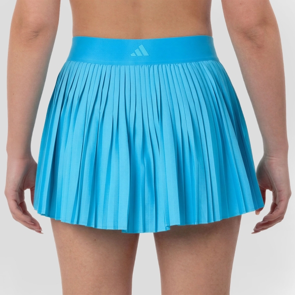 adidas Club Pleated Logo Skirt - Signal Cyan