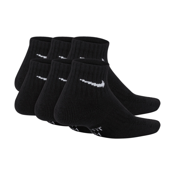 Nike Everyday x 6 Calcetines Niños - Black/White