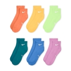 Nike Everyday x 6 Calcetines Niños - Orange/Yellow/Multi Color