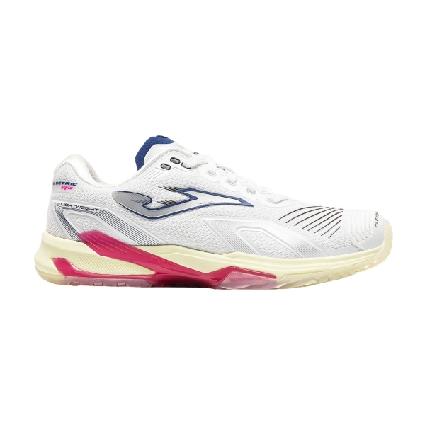Women's Padel Shoes Joma Electric  White TECLS2602AC